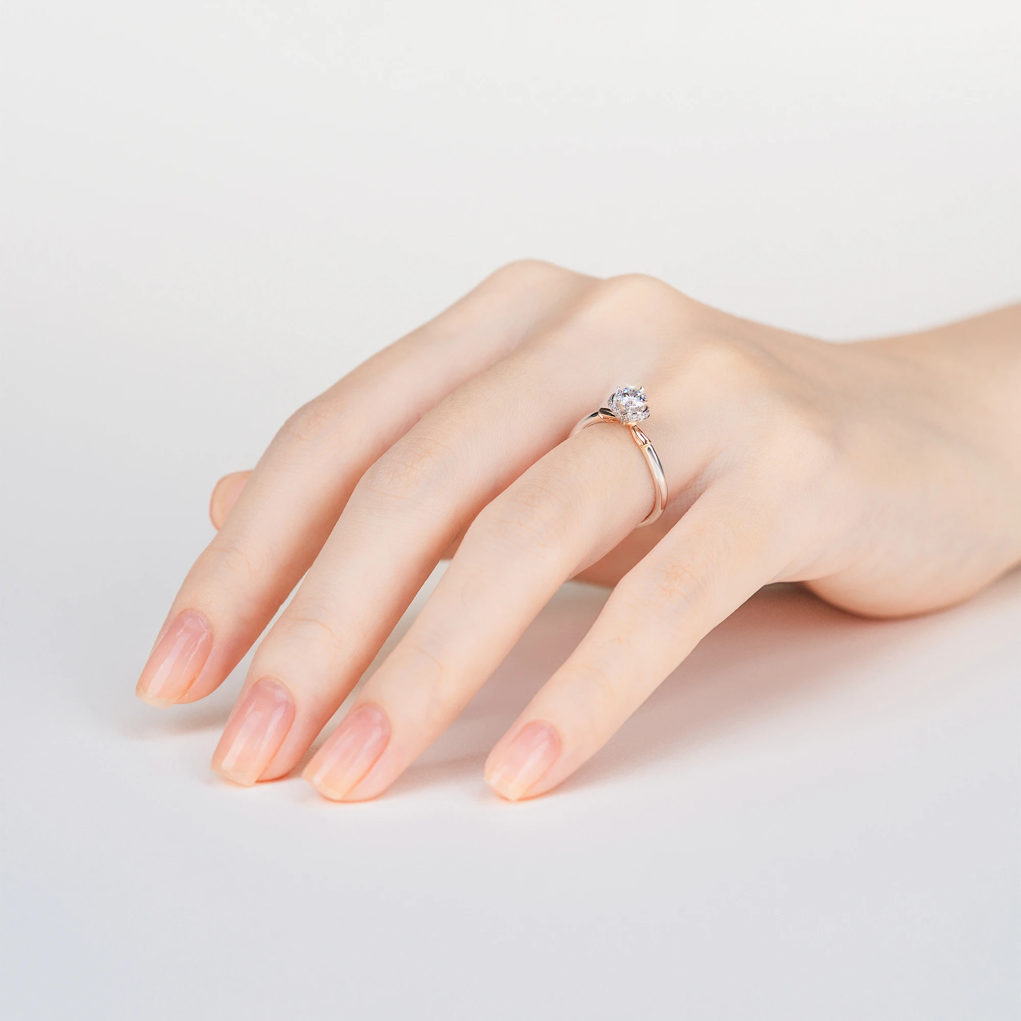 Nhẫn đính hôn Kim cương Princess Brooch NCH5406 6